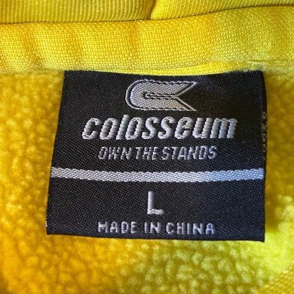 Oregon Ducks (Embroidered) Hoodie Colosseum NCAA Pullover Sweatshirt Size L - Picture 8 of 9